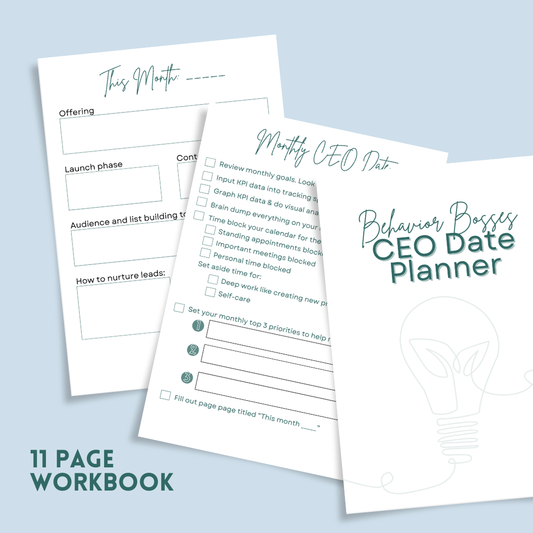 CEO Date Planner