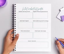 Load image into Gallery viewer, Behavior Boss Quarterly CEO Planner