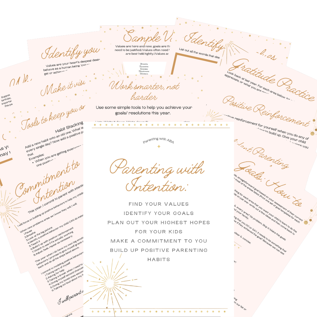 Parenting with Intention Workbook