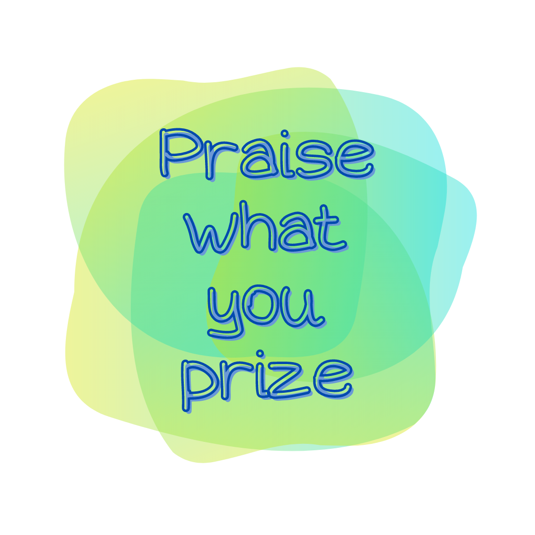 Praise What You Prize Stickers