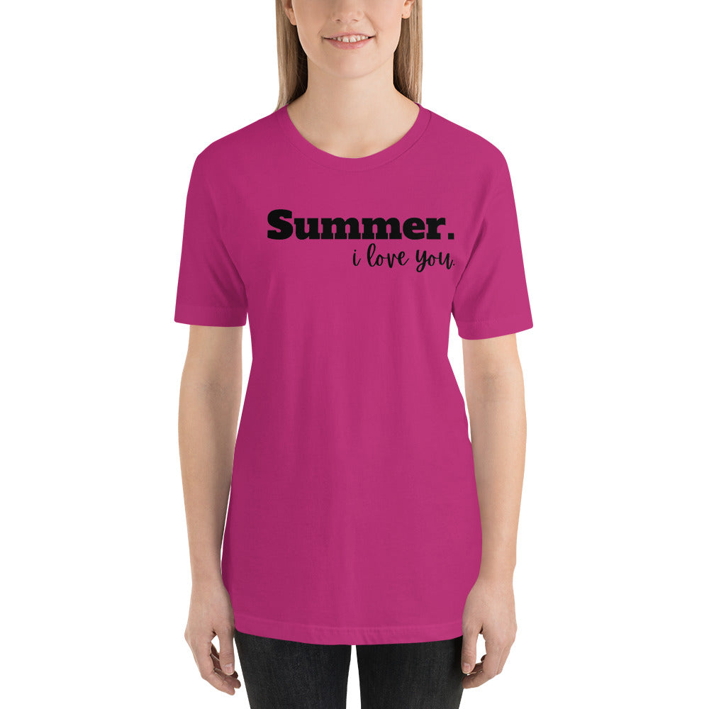 I love summer t-shirt