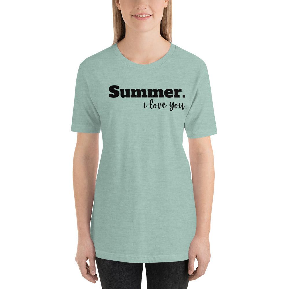 I love summer t-shirt