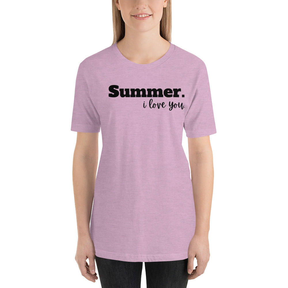 I love summer t-shirt
