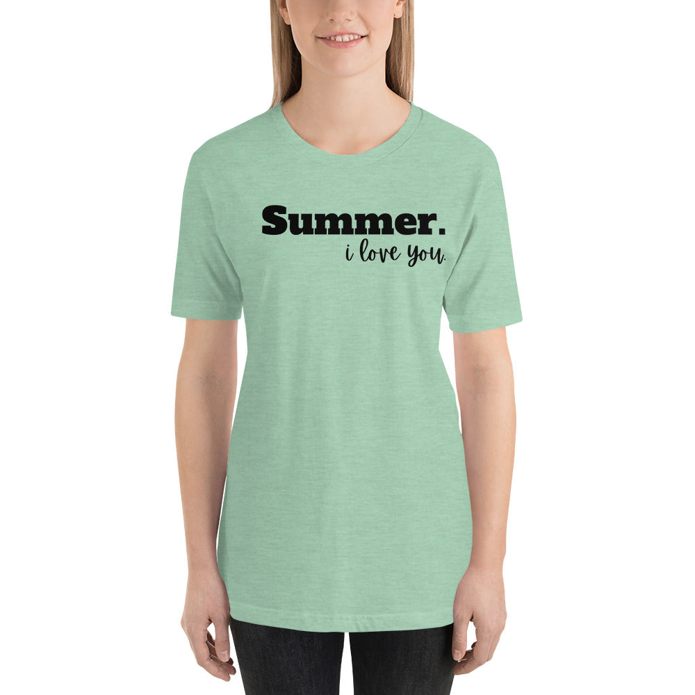 I love summer t-shirt
