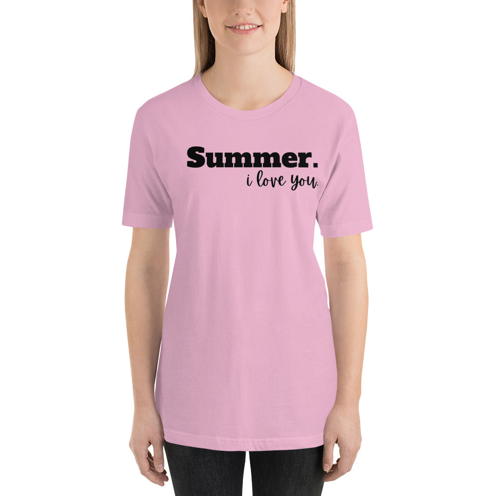 I love summer t-shirt