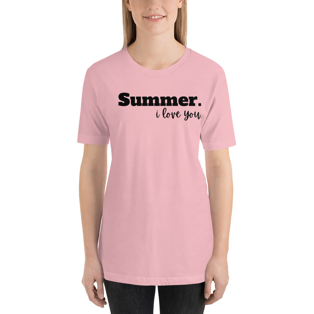 I love summer t-shirt